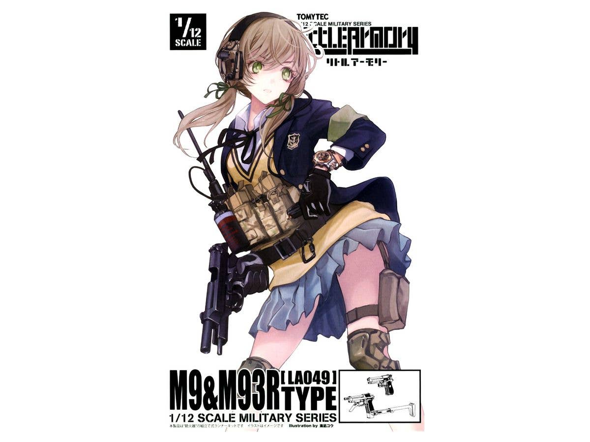TomyTec Little Armory 1/12 LA049 M9 & M93R Type Weapons | 4543736291084