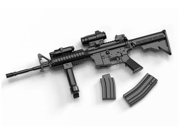 TomyTec Little Armory 1/12 LA050 M4A1 Type 2.0 Rifle | 4543736291091