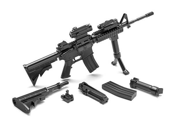 TomyTec Little Armory 1/12 LA050 M4A1 Type 2.0 Rifle | 4543736291091