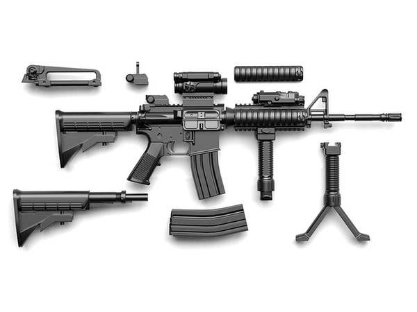 TomyTec Little Armory 1/12 LA050 M4A1 Type 2.0 Rifle | 4543736291091