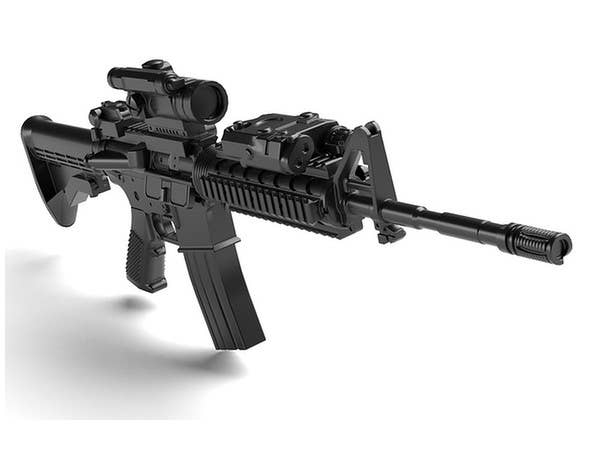 TomyTec Little Armory 1/12 LA050 M4A1 Type 2.0 Rifle | 4543736291091