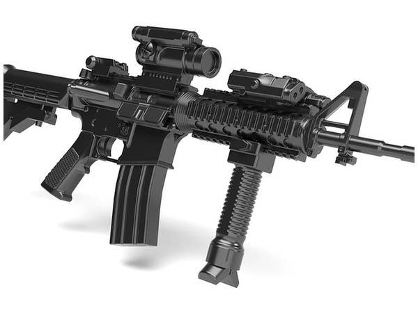 TomyTec Little Armory 1/12 LA050 M4A1 Type 2.0 Rifle | 4543736291091