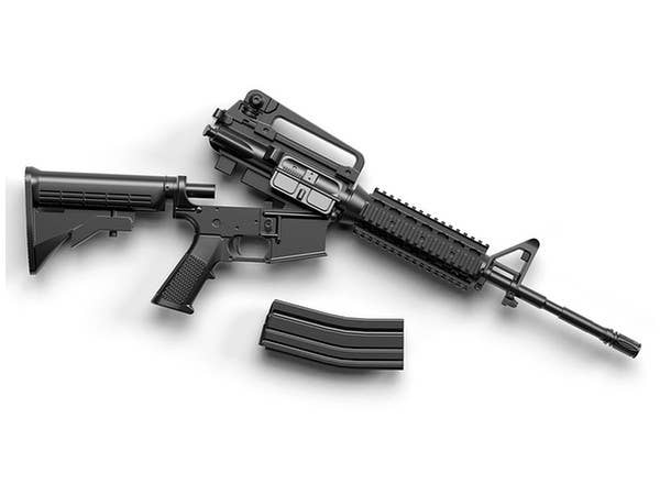 TomyTec Little Armory 1/12 LA050 M4A1 Type 2.0 Rifle | 4543736291091