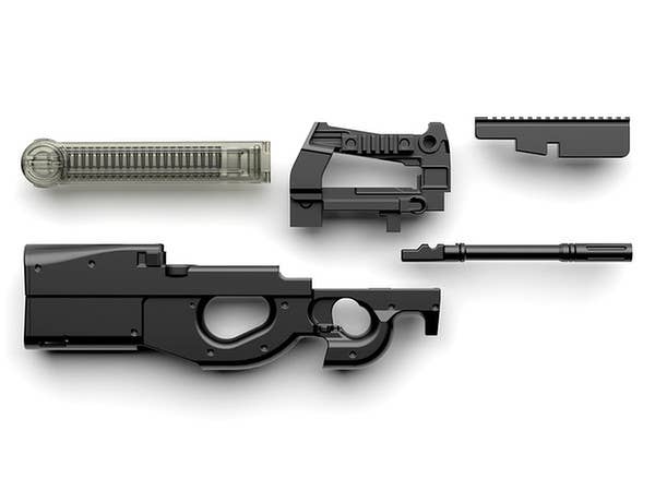 TomyTec Little Armory 1/12 LA047 PS90 Firearm | 4543736300380
