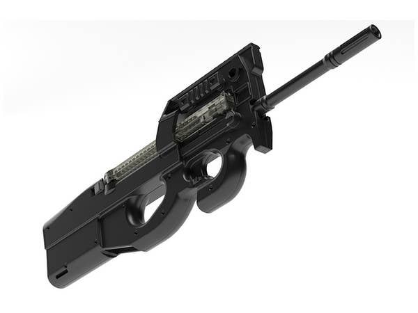 TomyTec Little Armory 1/12 LA047 PS90 Firearm | 4543736300380