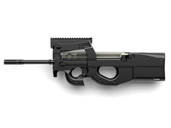 TomyTec Little Armory 1/12 LA047 PS90 Firearm | 4543736300380