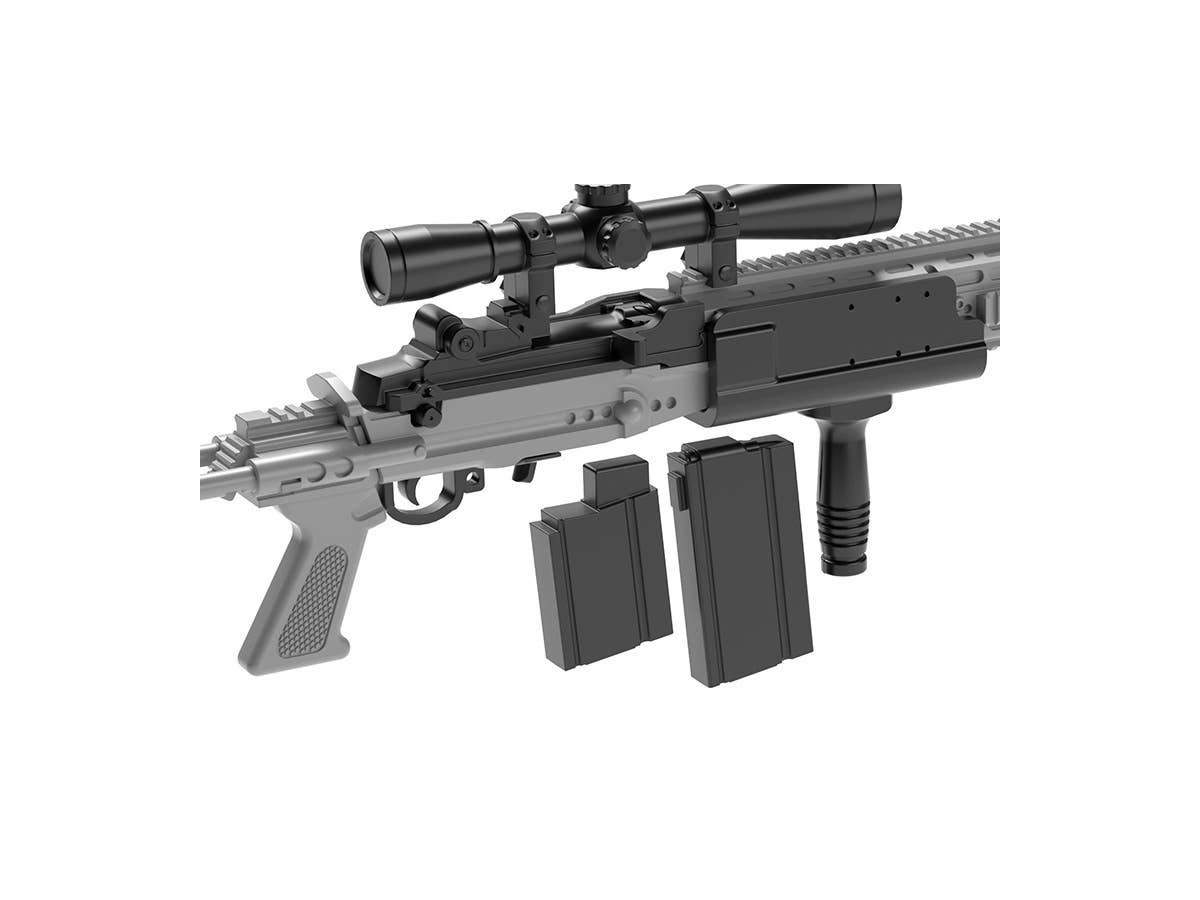 TomyTec Little Armory 1/12 LA051 Mk14 Mod0 Enhanced Battle Rifle | 4543736300397