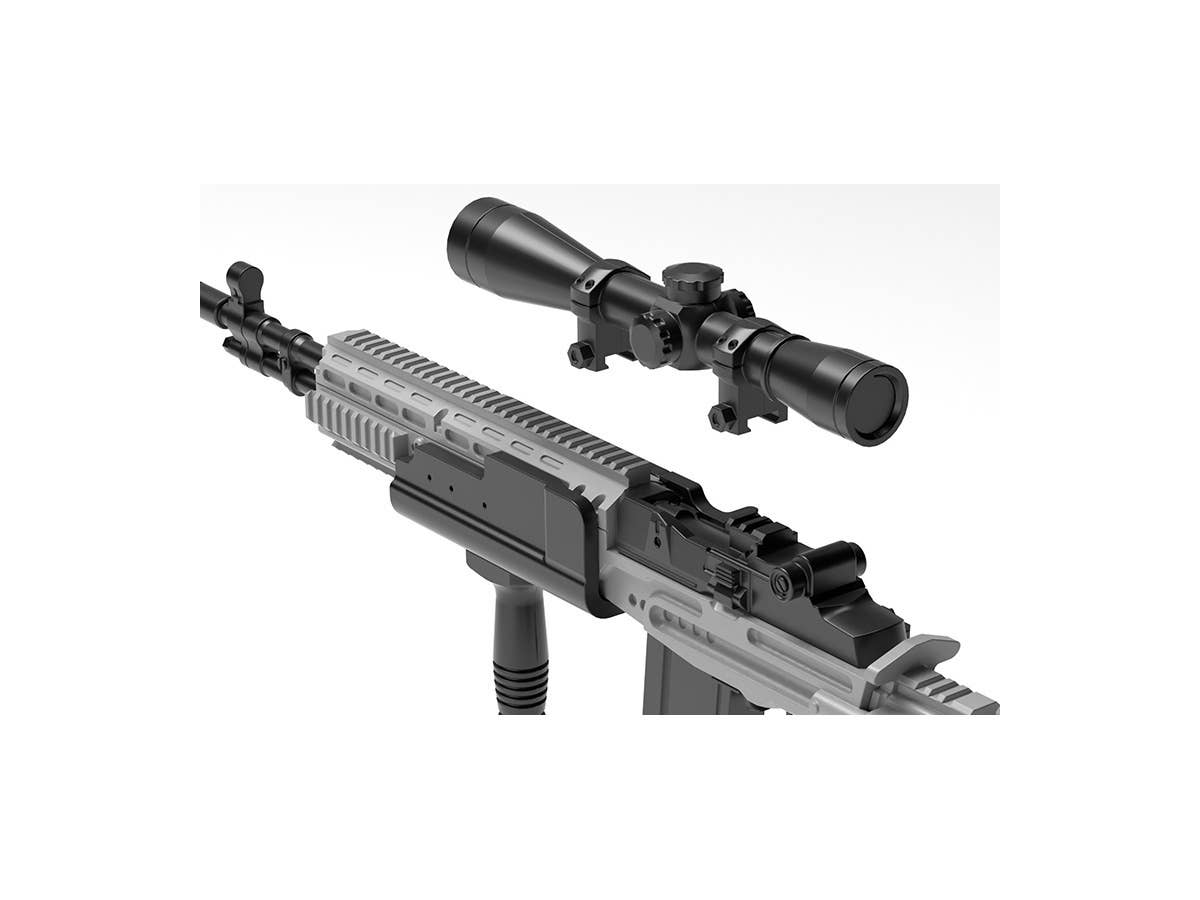 TomyTec Little Armory 1/12 LA051 Mk14 Mod0 Enhanced Battle Rifle | 4543736300397