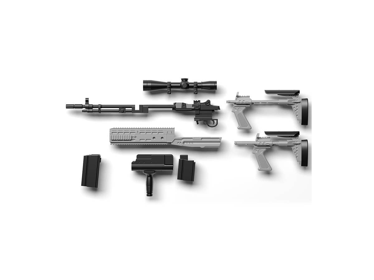 TomyTec Little Armory 1/12 LA051 Mk14 Mod0 Enhanced Battle Rifle | 4543736300397