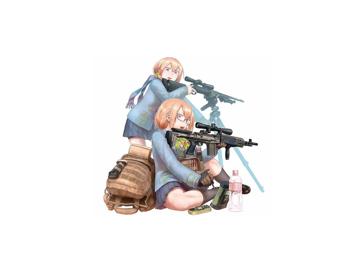 TomyTec Little Armory 1/12 LA051 Mk14 Mod0 Enhanced Battle Rifle | 4543736300397