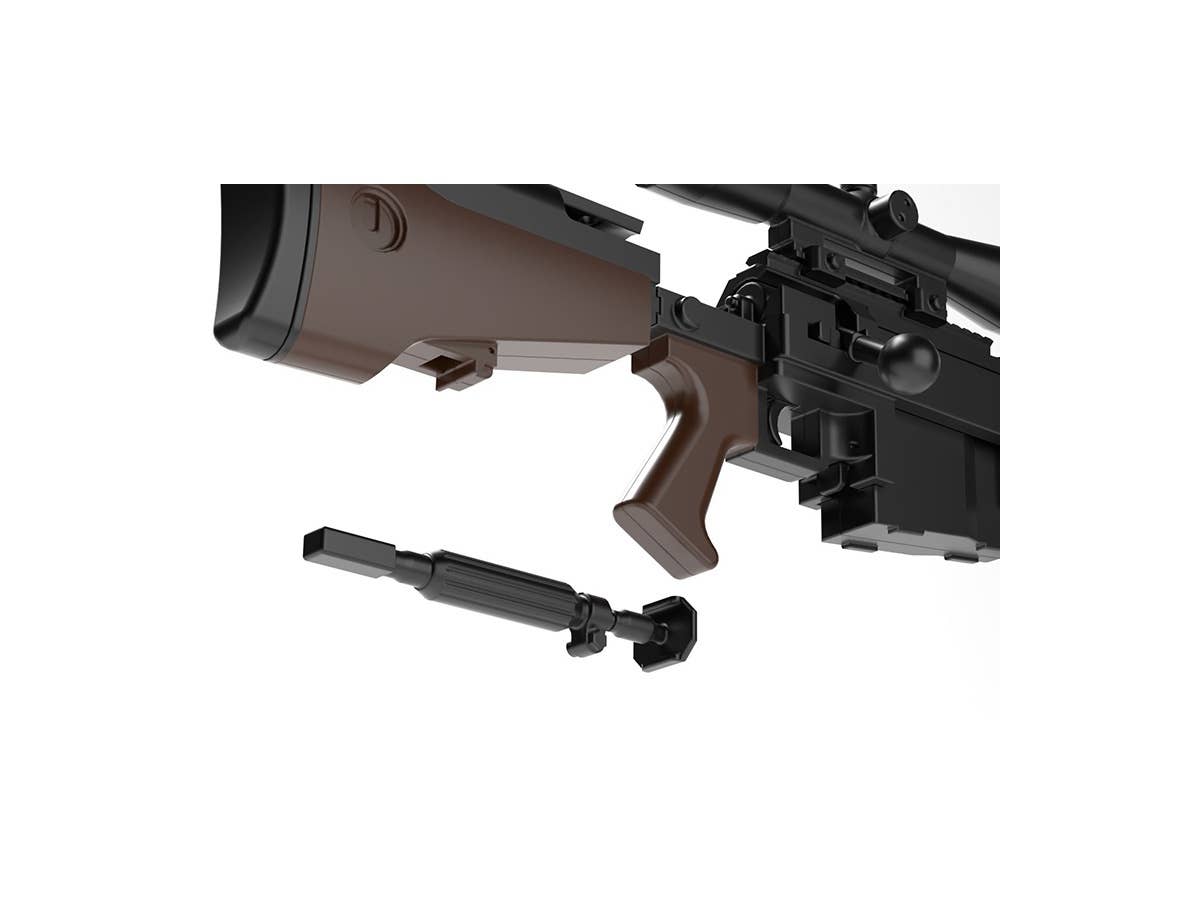 TomyTec Little Armory 1/12 LA052 Hecate 2 Long Range Sniper Rifle | 4543736300403