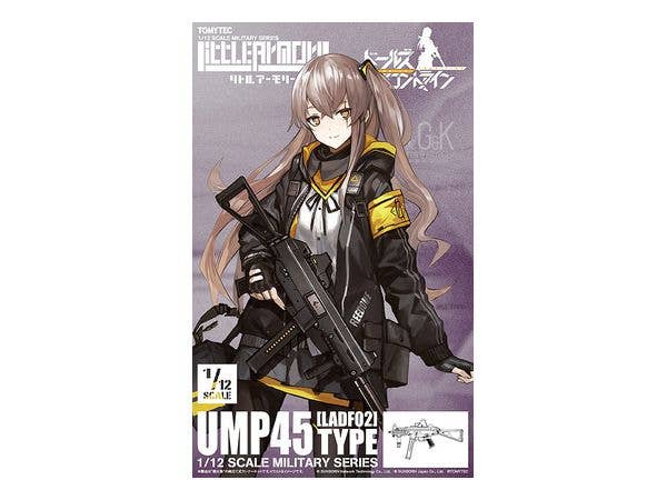 TomyTec Little Armory 1/12 LADF02 Dolls Frontline UMP45 Type Rifle | 4543736303435