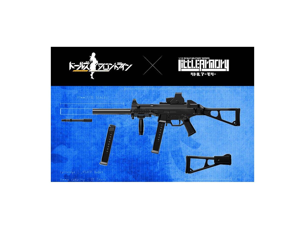 TomyTec Little Armory 1/12 LADF02 Dolls Frontline UMP45 Type Rifle | 4543736303435