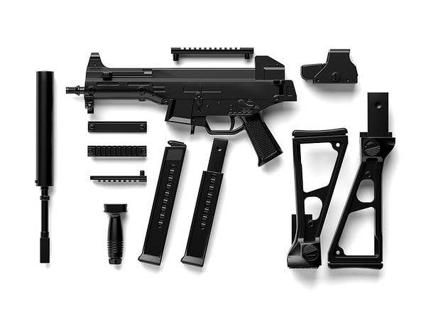 TomyTec Little Armory 1/12 LADF02 Dolls Frontline UMP45 Type Rifle | 4543736303435