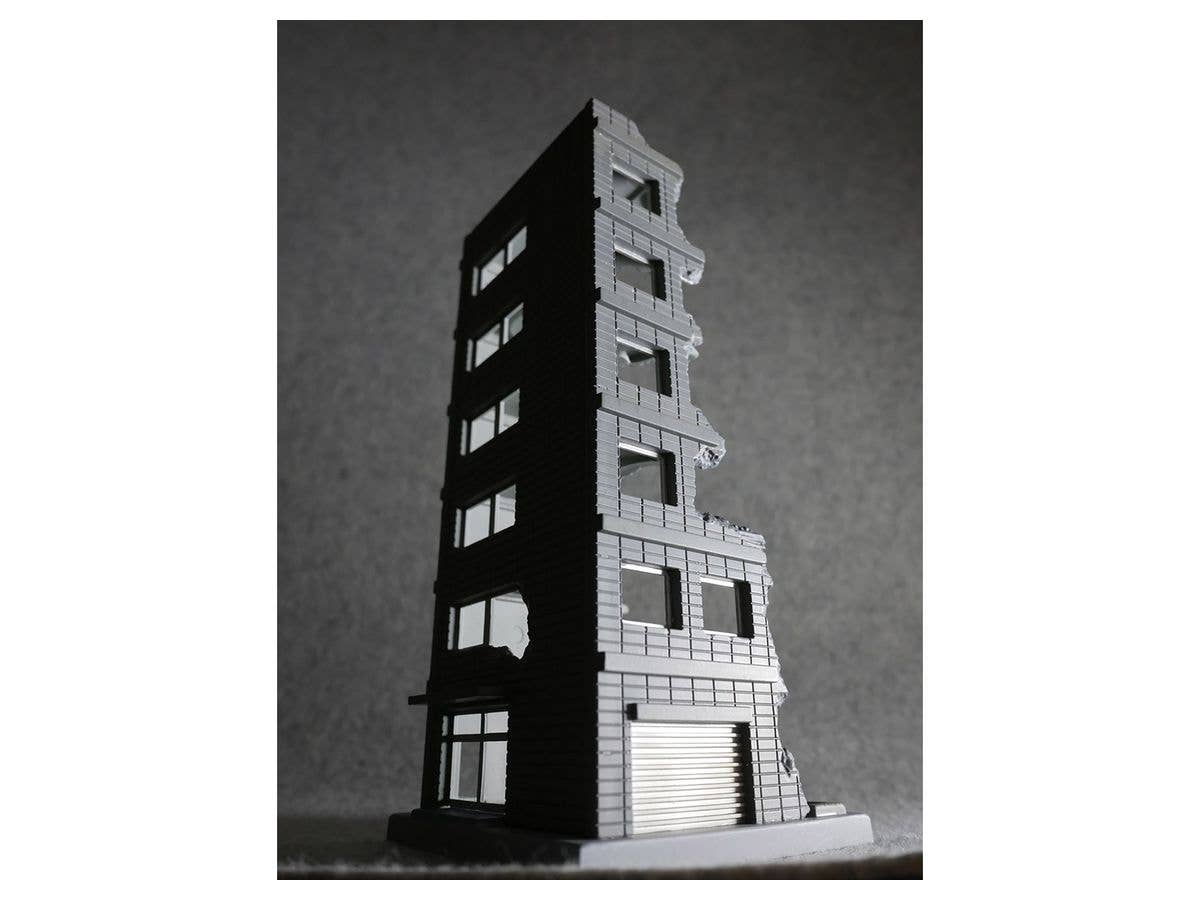 TomyTec DCM02 1/144 Dio Com Destroyed Building A | 4543736311850