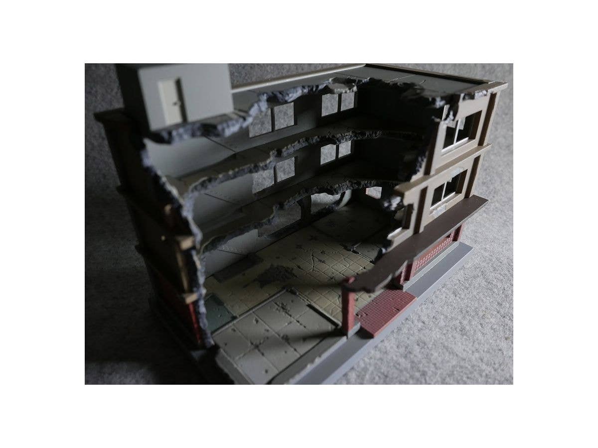 TomyTec DCM03 1/144 Dio Com Destroyed Building B | 4543736311867