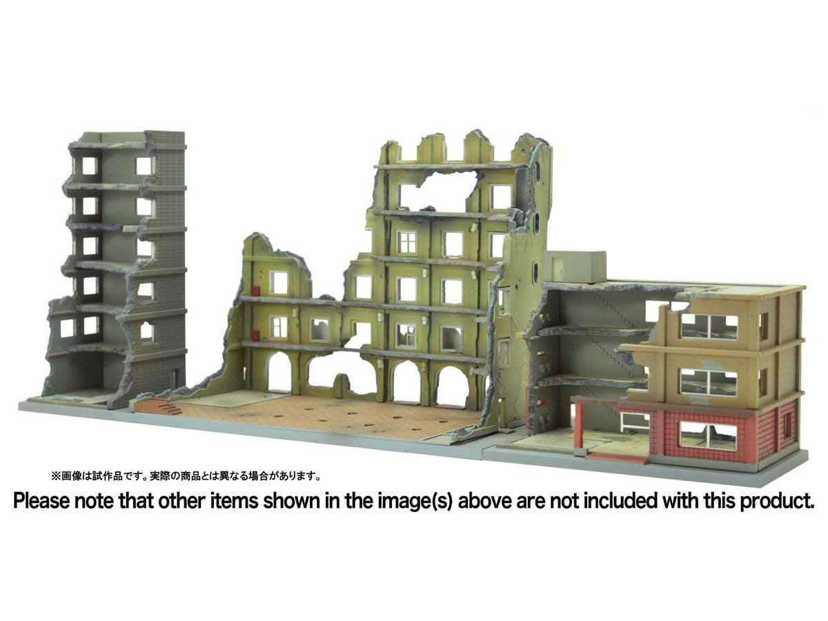 TomyTec DCM04 1/144 Dio Com Destroyed Building C | 4543736311874