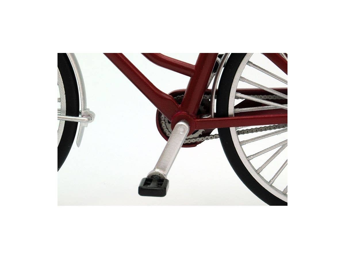 TomyTec Little Armory 1/12 LM006 Commuting Bicycle Defense School Silver | 4543736312123