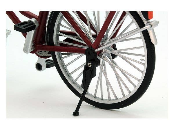 TomyTec Little Armory 1/12 LM006 Commuting Bicycle Defense School Silver | 4543736312123