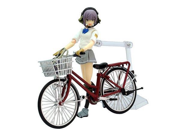 TomyTec Little Armory 1/12 LM006 Commuting Bicycle Defense School Silver | 4543736312123