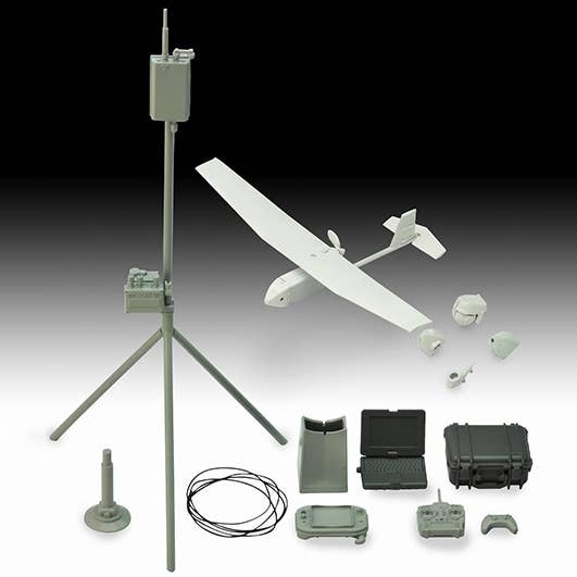 TomyTec Little Armory 1/12 LD032 UAV with Equipment and Materials | 4543736314233