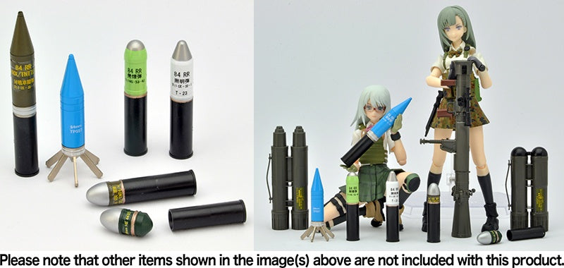 TomyTec Little Armory 1/12 LA073 84mm M2 Type Recoilless Rifle - P-REX Hobby