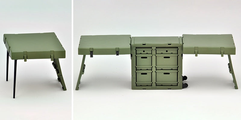 TomyTec Little Armory 1/12 LD033 Field Desk A | 4543736315377