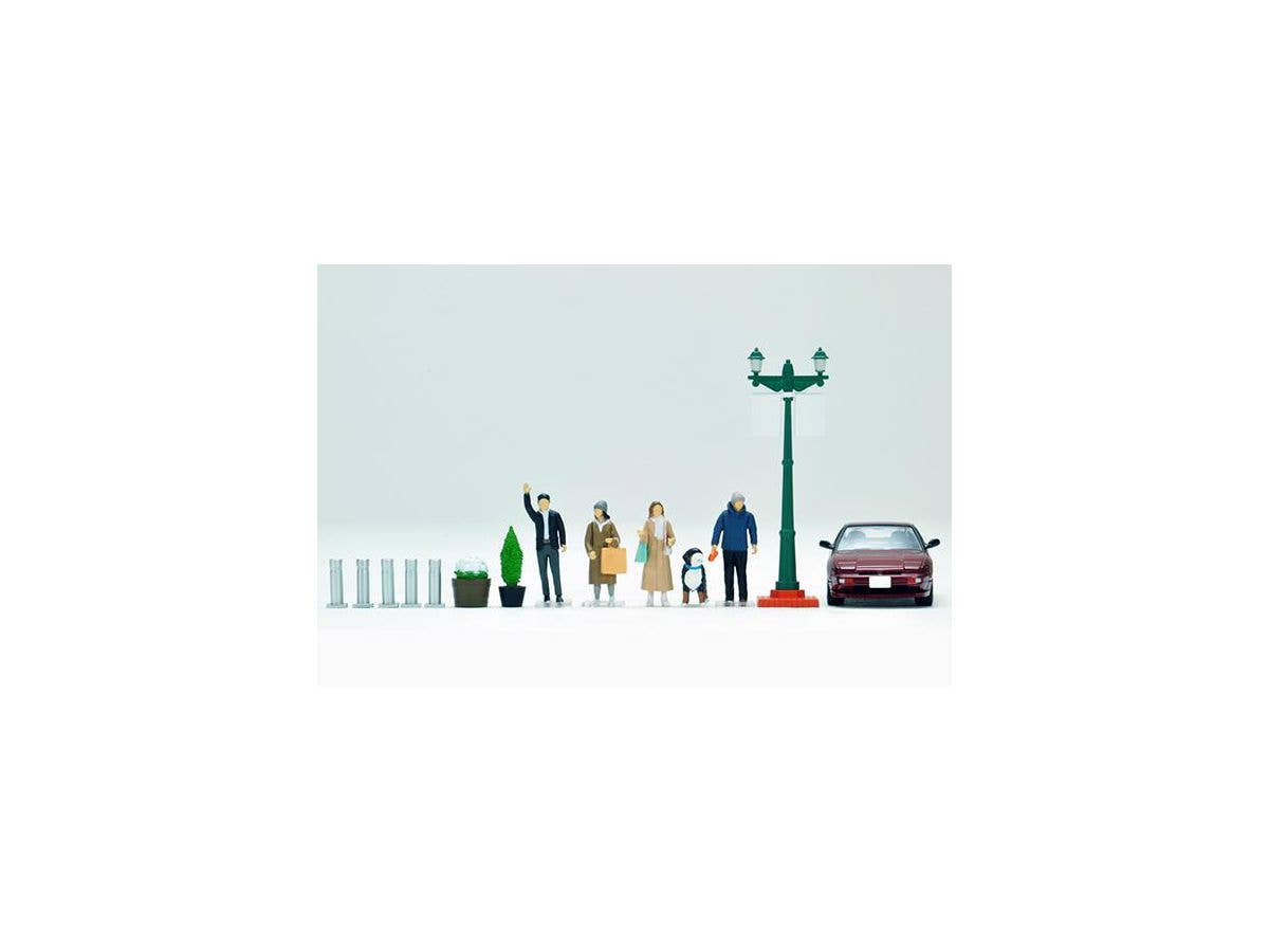 TomyTec Diocolle 64 1/64 #Car Snap 08a Urban Town Scene | 4543736316848