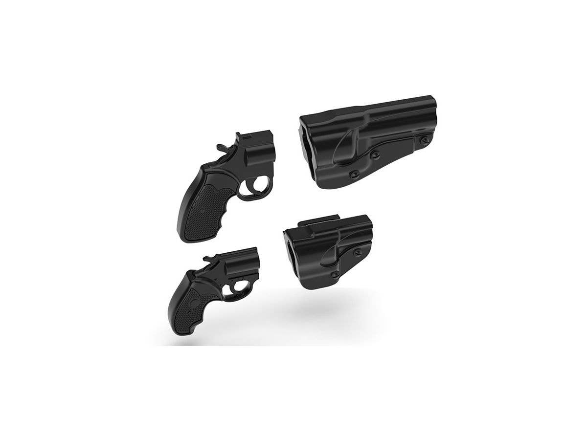 TomyTec Little Armory 1/12 LA074 Revolver Set A | 4543736317012