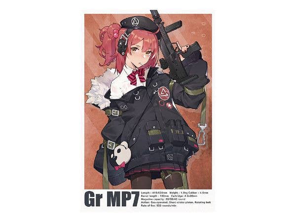 TomyTec Little Armory 1/12 LADF17 Dolls Frontline Gr MP7 Type Personal Defense Weapon | 4543736317098