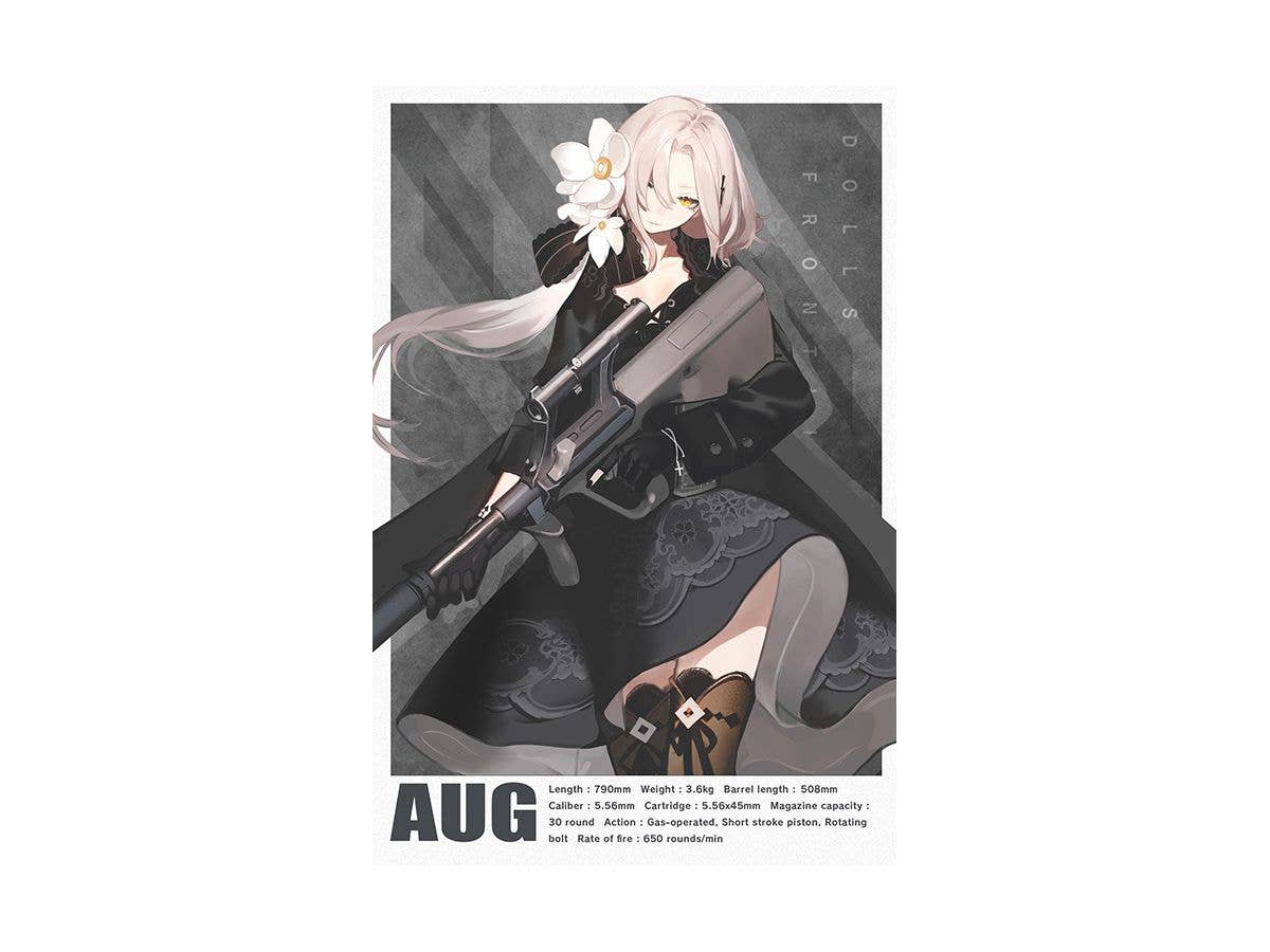 TomyTec Little Armory 1/12 LADF19 Dolls Frontline AUG Type Assault Rifle | 4543736317111