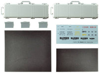 TomyTec Little Armory 1/12 LD038 Military Hard Case A3 White/Grey | 4543736318798
