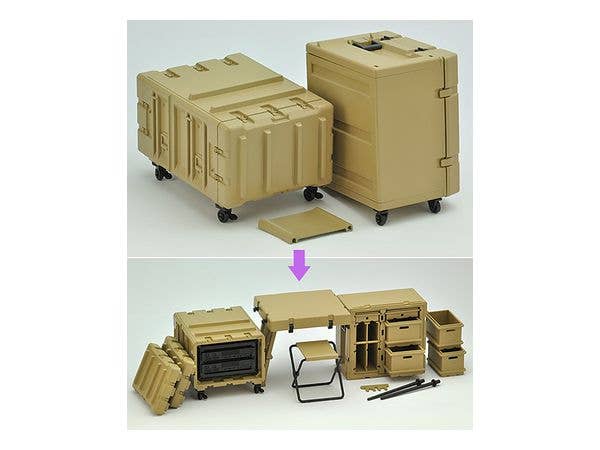 TomyTec Little Armory 1/12 LD039 Field Desk A2 | 4543736318804