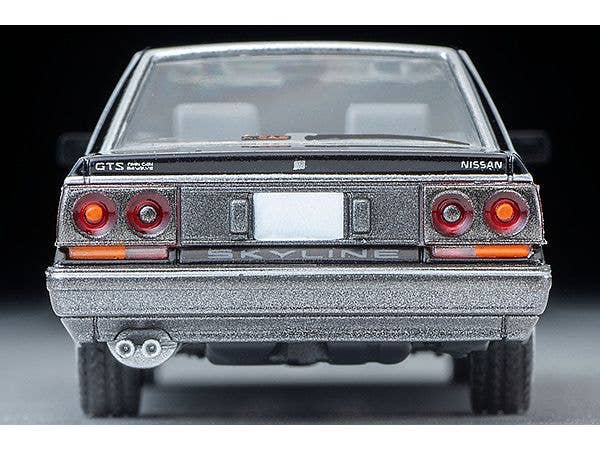 Tomica Limited Vintage 1/64 LV-N282b Nissan Skyline 4Dr  HT GTS TwinCam 24V Black/Silver 1986 | 4543736320418