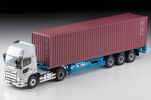 Tomica Limited Vintage 1/64 LV-N292a HINO PROFIA 40ft Marine Container TRL TOHO Car SLV | 4543736320517