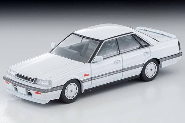 Tomica Limited Vintage 1/64 LV-N301A Skyline 4Door Ht Gt Passage Twin Cam 24V White 1987 | 4543736320548
