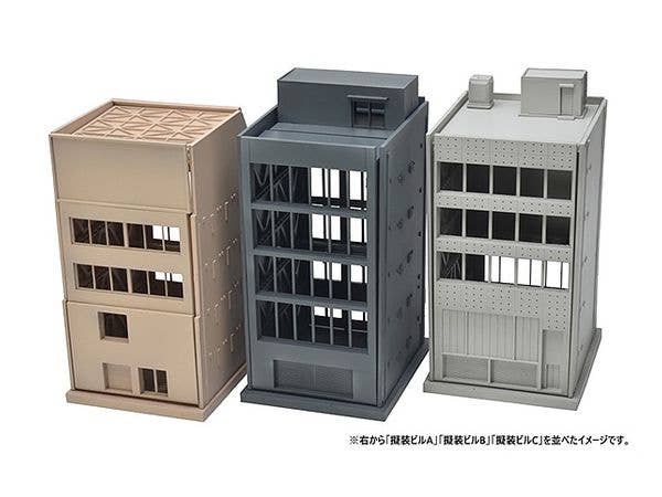 TomyTec DCM17 1/144 Dio Com Camouflaged Building A | 4543736321088