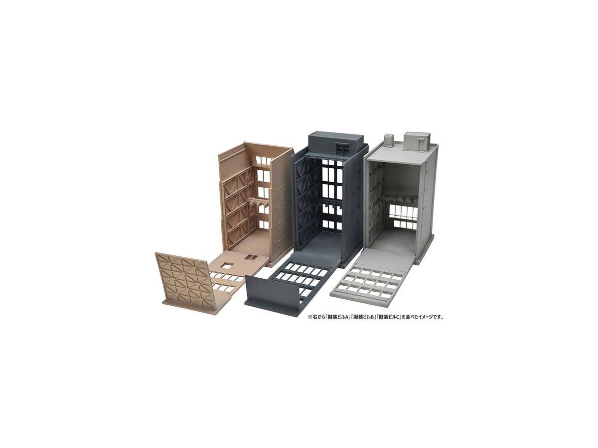 TomyTec DCM18 1/144 Dio Com Camouflaged Building B | 4543736321095