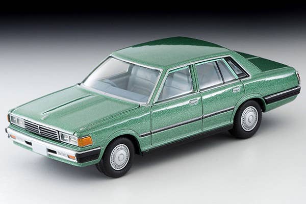 Tomica Limited Vintage 1/64 LV-N286a Nissan Gloria Sedan 200E GL Green 1979 model | 4543736324782
