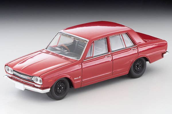 Tomica Limited Vintage 1/64 LV-176c Nissan Skyline 2000GT-R Red 1969 model | 4543736324867