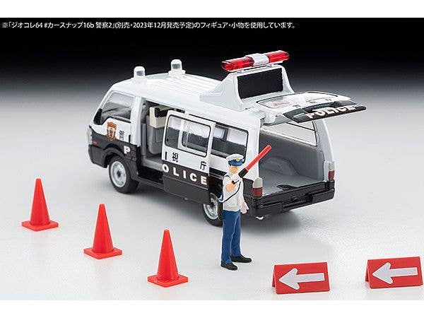 Tomica LV-N309a Bongo Brawny Guide Sign Car Police Headquarters | 4543736324881