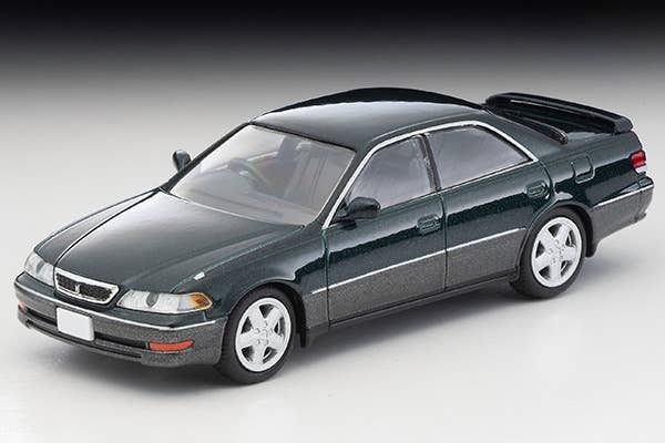 Tomica Limited Vintage 1/64 LV-N299B Mark II 2.5 Tourer V Green/Grey 1998 Model | 4543736325048