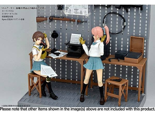 TomyTec Little Armory 1/12 LD045 Military Office A | 4543736325543