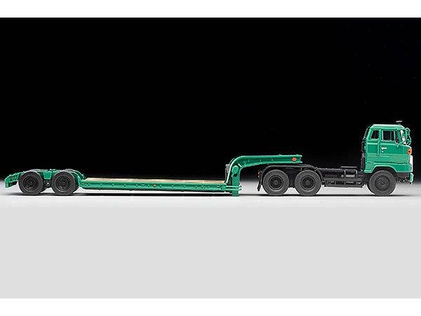 Tomica Limited Vintage 1/64 LV-N173b HINO HH341 Heavy Equipment Transport Trailer Green | 4543736327134