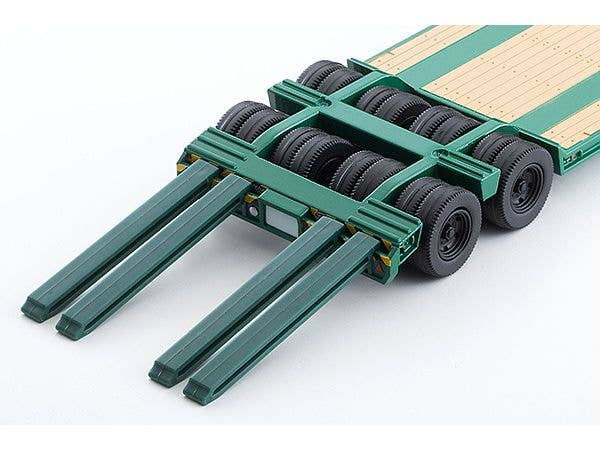 Tomica Limited Vintage 1/64 LV-N173b HINO HH341 Heavy Equipment Transport Trailer Green | 4543736327134