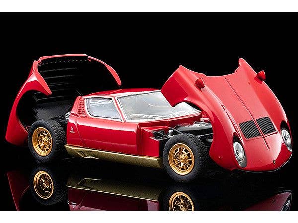 Tomica Limited Vintage 1/64 LV Lamborghini Miura SV Red | 4543736327158