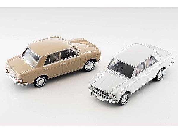 Tomica Limited Vintage 1/64 LV-205a Datsun Bluebird 4-doors 1600SSS White 1965 | 4543736327202