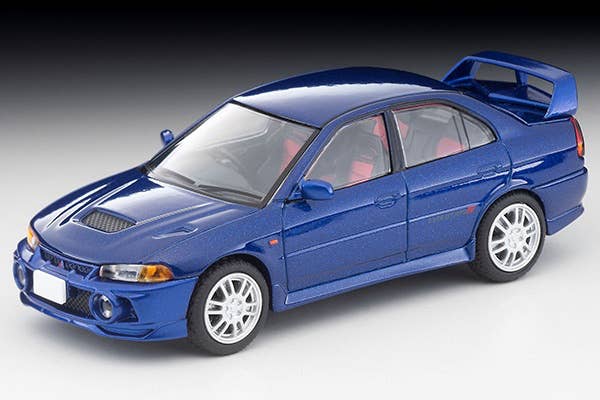 Tomica Limited Vintage 1/64 LV-N186e Mitsubishi Lancer GSR Evolution IV Blue | 4543736327356