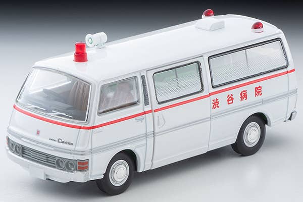 Tomica Limited Vintage NEO 1/64 LV-N Daitokai 01 Nissan Caravan Ambulance Shibuya Hospital | 4543736327929