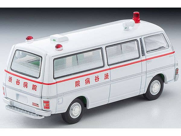 Tomica Limited Vintage NEO 1/64 LV-N Daitokai 01 Nissan Caravan Ambulance Shibuya Hospital | 4543736327929